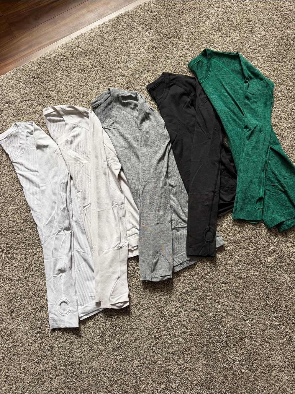 Women’s lululemon swiftly tech long sleeve bundle 5